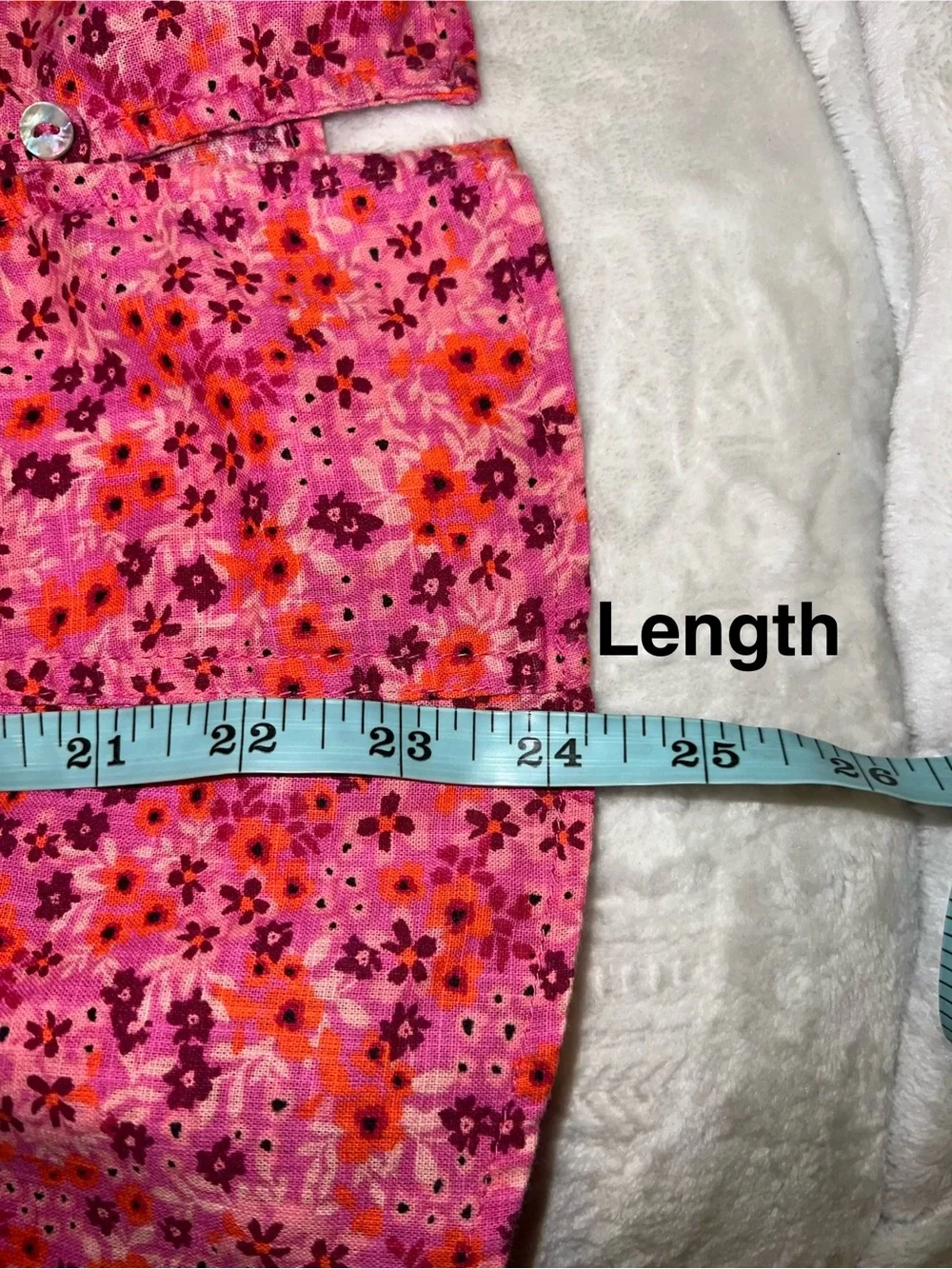 Free People I Found You Pink Floral Blouse L (Fits Smaller)